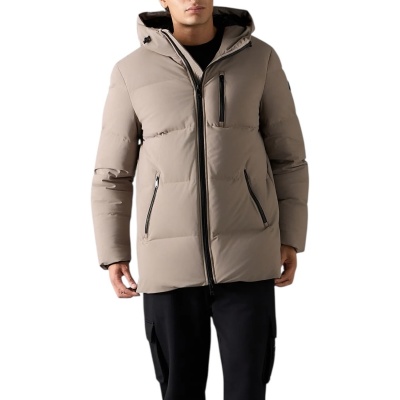 Foto van Moose Knuckles Heren Jas Grijs M36MJ135/1968 Soho 3Q Jacket