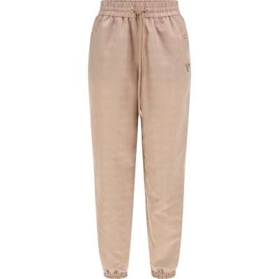 Foto van Guess Dames Broek Bruin V5YB14-WHFU0/Brwn 4G Aop Long Pants