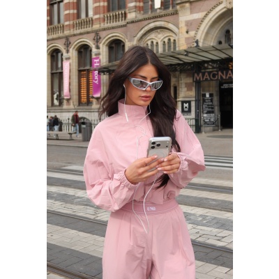 Foto van Unique The Label Dames Jas Roze UN0020/VPI Gigi