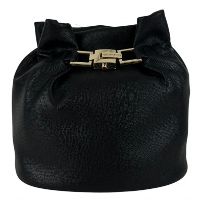 Foto van Valentino Dames Tas Zwart VBS9A733/001 Fedora Re Bucket Bag
