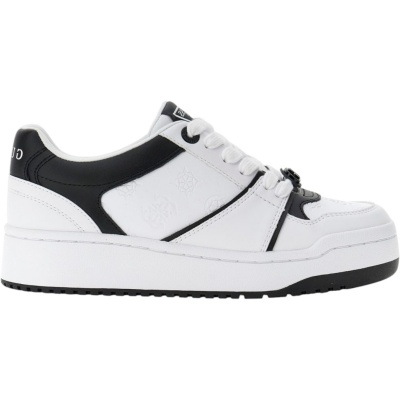 Guess Dames Sneakers Wit FLPMAY-FAL12/WHBLK Madley Foto van Guess Dames Sneakers Wit FLPMAY-FAL12/WHBLK Madley