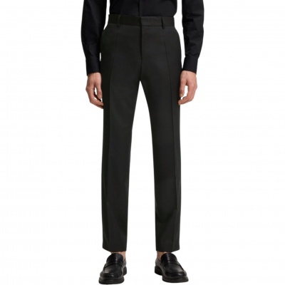 Foto van Boss Heren Broek Zwart 50469174/001 H-Genius-B