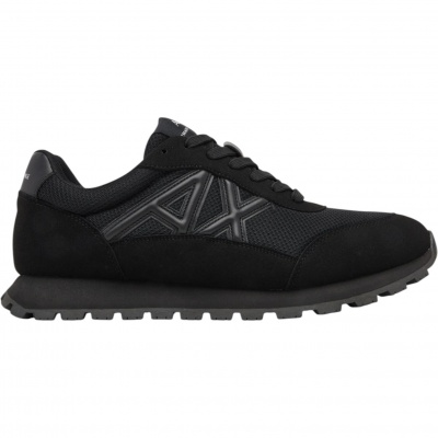 Foto van Armani Exchange Heren Sneakers Zwart XM001960-AF19388/MC005
