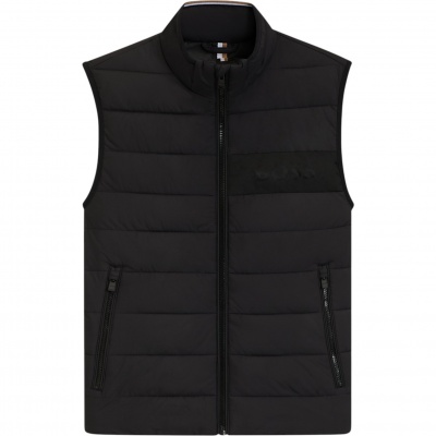 Boss Heren Bodywarmer Zwart 50518375/001 H Cenito Foto van Boss Heren Bodywarmer Zwart 50518375/001 H Cenito