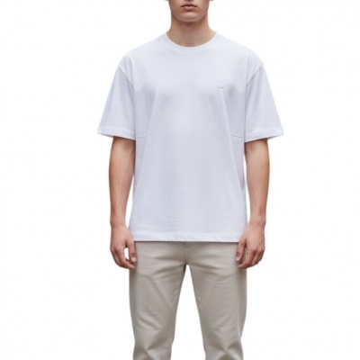 Boss Heren T-Shirt Wit 50559050/100 C Tames Foto van Boss Heren T-Shirt Wit 50559050/100 C Tames