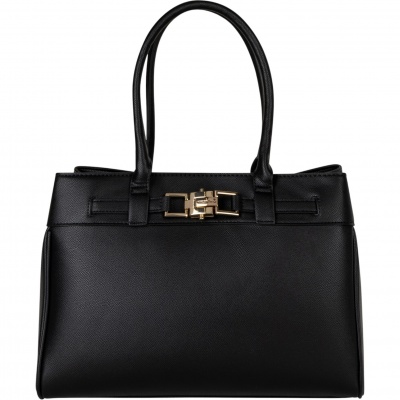 Valentino Dames Tas Zwart VBS9QB01/001 Alina RE Foto van Valentino Dames Tas Zwart VBS9QB01/001 Alina RE