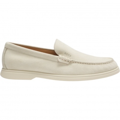 Foto van Boss Heren Loafer Wit 50543083/135 Sienne Loaf Sd N