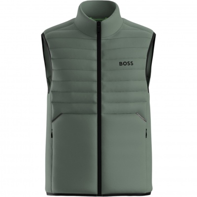 Foto van Boss Heren Bodywarmer Groen 50545867/358 V_Urbanex Vest