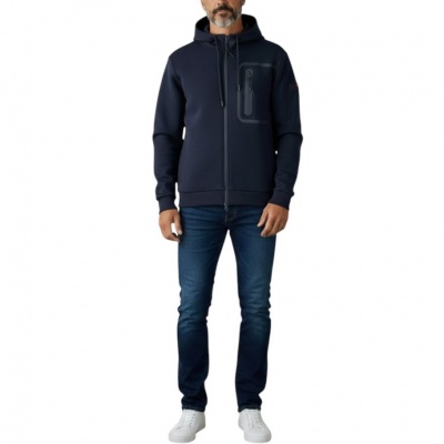 Peuterey Heren Vest Blauw PEU5797/215 Parker 03 Foto van Peuterey Heren Vest Blauw PEU5797/215 Parker 03