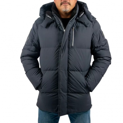 Foto van Moose Knuckles Heren Jas Grijs M35MJ146/1542 Everest 3Q Puffer