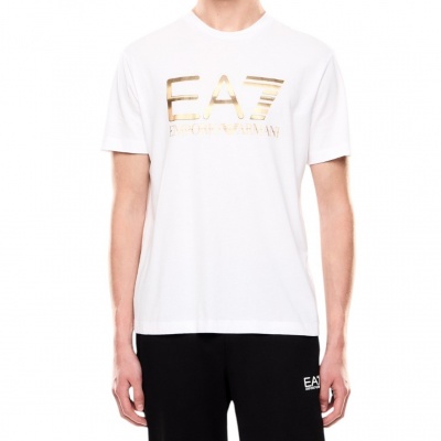 Foto van Armani Ea7 Heren T-shirt Wit 7M001189-AF17789/U0002