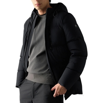 Foto van Moose Knuckles Heren Jas Zwart M36MJ135/292 Soho 3Q Jacket