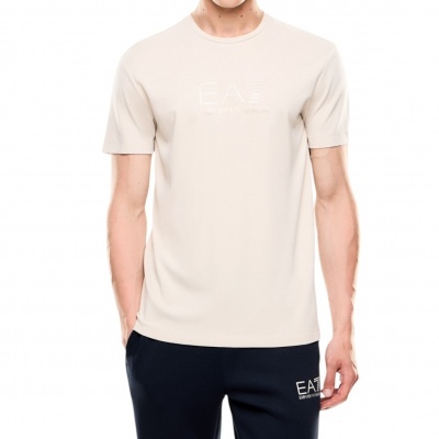 Foto van Armani Ea7 Heren T-shirt Bruin 7M000667-AF13739/U1086