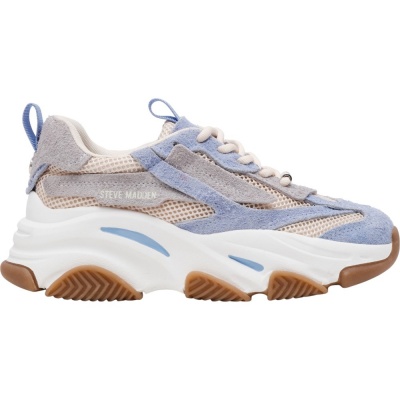 Steve Madden Dames Sneakers Grijs SM11004652/GB4 Possession-E Foto van Steve Madden Dames Sneakers Grijs SM11004652/GB4 Possession-E