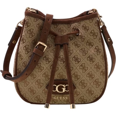 Foto van Guess Dames Tas Bruin HWJG23-13770/LGW Samantha Bucket