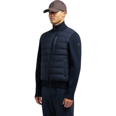 Foto van Moose Knuckles Heren Jas Blauw M35MK682/1449 Kamet Hybrid Jacket