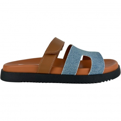 Foto van Steve Madden Dames Slipper Blauw SM11003028/467 Missile