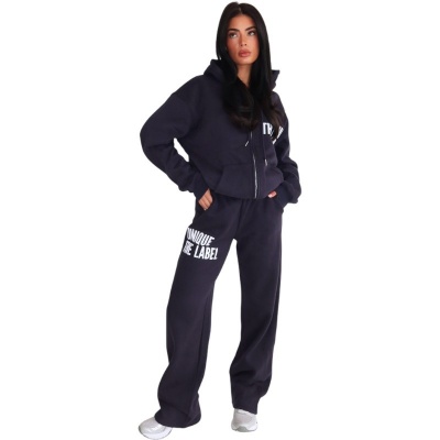 Foto van Unique The Label Dames Broek Blauw 2510-13/DDN Joleen