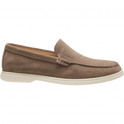 Foto van Boss Heren Loafer Bruin 50543083/262 Sienne Loaf Sd N