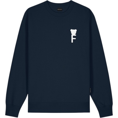 Foto van Baron Filou Heren Trui Blauw Chenille F
