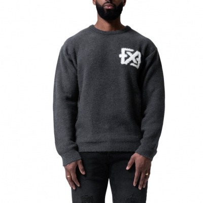 Foto van Xplct Heren Trui Grijs XPL-2509-16/60 Trust sweater