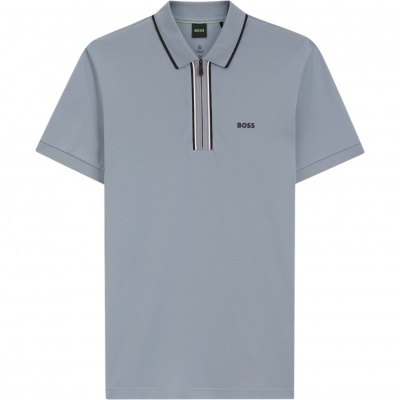 Foto van Boss Heren Polo Grijs 50555698/026 Philix GOC