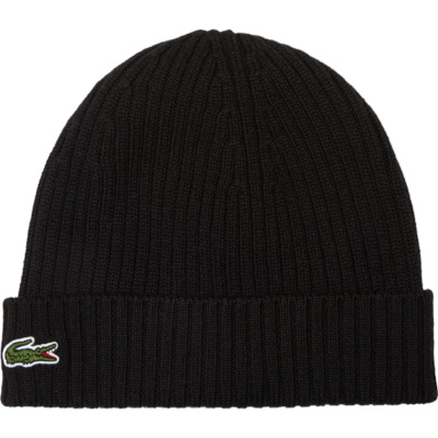 Foto van Lacoste Heren Muts Zwart RB0001/031