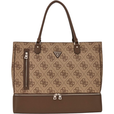 Foto van Guess Dames Tas Bruin TWOB86-88415/LGW Berta Toiletry Train