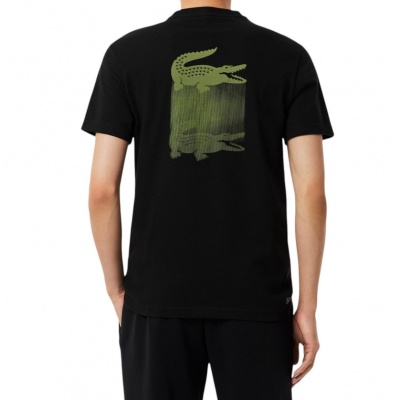 Foto van Lacoste Heren T-shirt Zwart TH4780/031