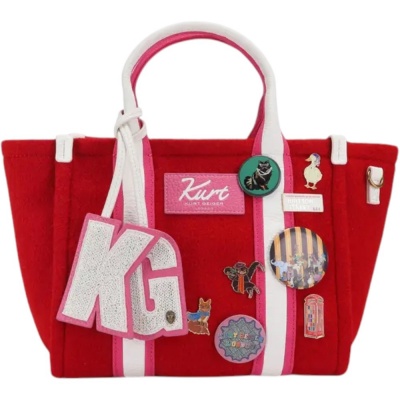 Foto van Kurt Geiger Dames Tas Rood 6060950609 Southbank