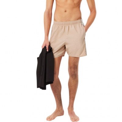 Foto van Lacoste Heren Korte Broek Bruin MH1861/3IF 1HM1