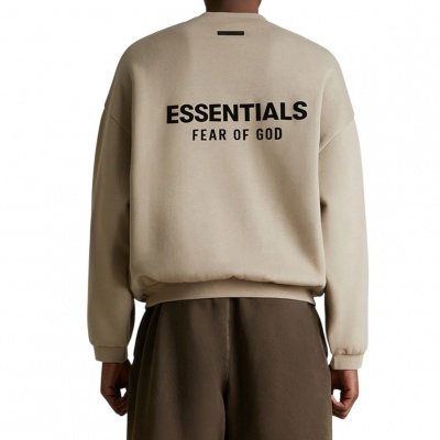 Foto van Fear Of God Trui Bruin Crewneck Desert Sand