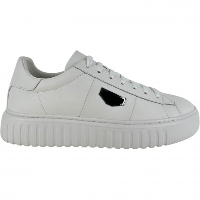 Antony Morato Heren Sneakers Wit MMFW01857/1000 Foto van Antony Morato Heren Sneakers Wit MMFW01857/1000