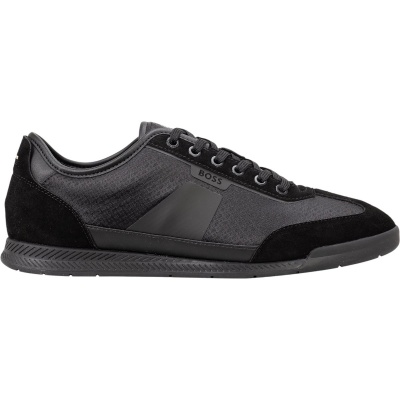 Boss Heren Sneakers Zwart 50557877/005 Nitan Lowp Nymn Foto van Boss Heren Sneakers Zwart 50557877/005 Nitan Lowp Nymn