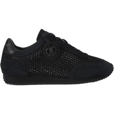 Kurt Geiger Dames Sneaker Zwart 3941400629/00 Chelsea Crystal Foto van Kurt Geiger Dames Sneaker Zwart 3941400629/00 Chelsea Crystal