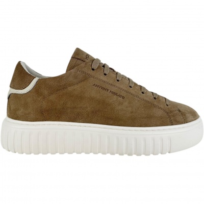 Antony Morato Heren Sneakers Bruin MMFW01902/2102 Foto van Antony Morato Heren Sneakers Bruin MMFW01902/2102