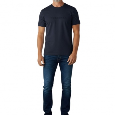 Foto van Peuterey Heren T-shirt Blauw PEU5808/215 Falcon
