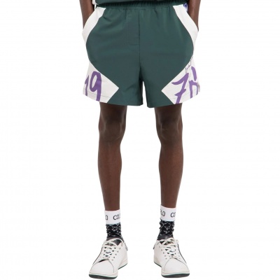 Carlo Colucci Heren Korte Broek Groen C3950/411 Foto van Carlo Colucci Heren Korte Broek Groen C3950/411