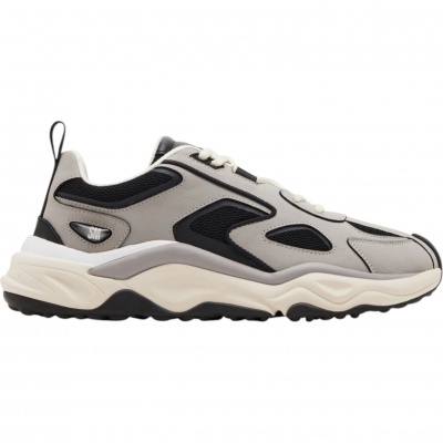 Foto van Steve Madden Heren Sneakers Grijs SM12000802/005 Serpent