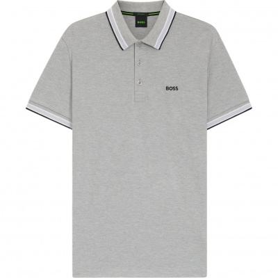 Foto van Boss Heren Polo Grijs 50469055/042 Paddy