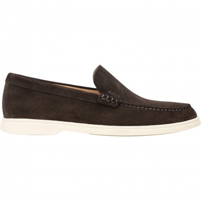 Foto van Boss Heren Loafer Bruin 50543083/202 Sienne Loaf Sd N