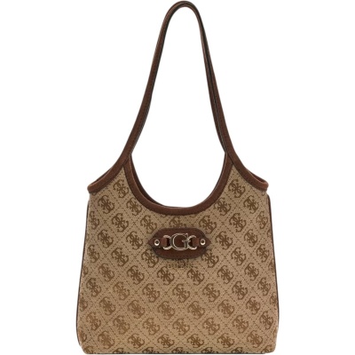 Foto van Guess Dames Tas Bruin HWJG23-13750/LGW Samantha Tote