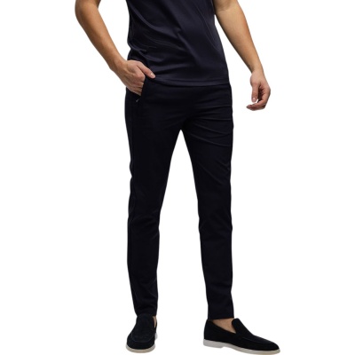 Foto van Tria D'oro Heren Broek Blauw TD1700/BLU Smartpants