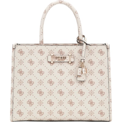 Foto van Guess Dames Tas Bruin HWGP9890220/Vno Silia 2 Comp Tote