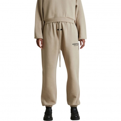 Foto van Fear Of God Broek Bruin Fleece Desert Sand