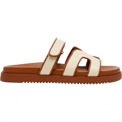 Foto van Steve Madden Dames Slippers Bruin SM11003028/24U Missile Raffia