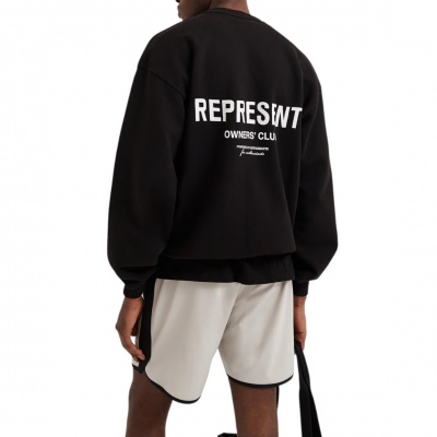 Foto van Represent Heren Trui Zwart Owners Club Sweater