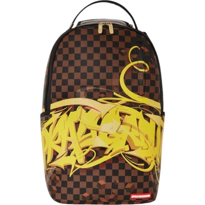 Foto van Sprayground Tas Bruin 910B3490 Sip Wildstyle DLXSV 