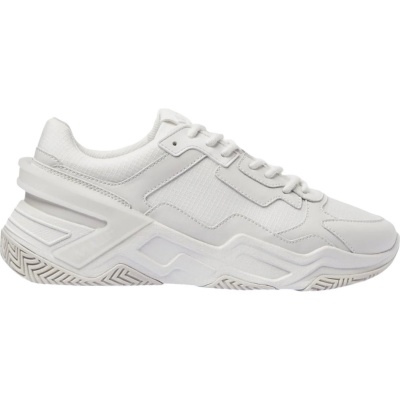 Foto van Mallet London Heren Sneakers Wit TE4050/TPW Union