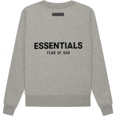 Foto van Fear Of God Trui Grijs Crewneck Dark Oatmeal